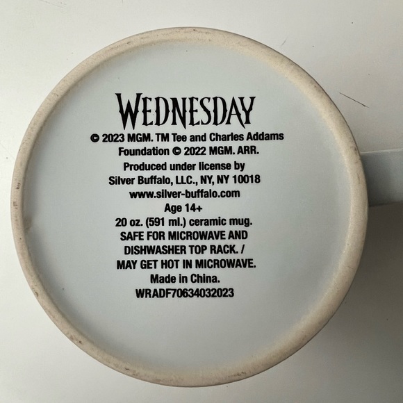 Wednesday Addams 20oz. Ceramic Mug - Picture 7 of 7